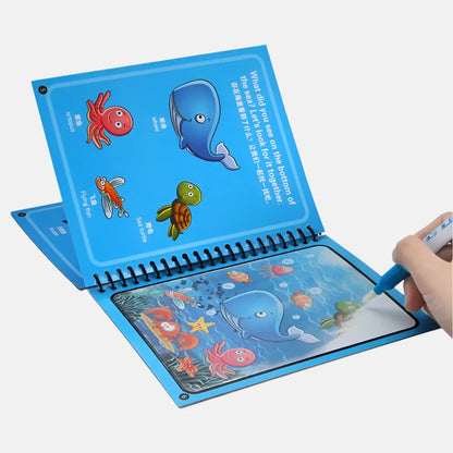 Magic Water Drawing Coloring  Book